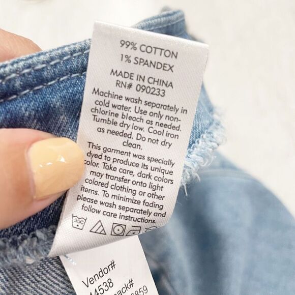 Pacsun Women’s Denim Short Mini Jean Skirt Size 23 - Picture 7 of 7